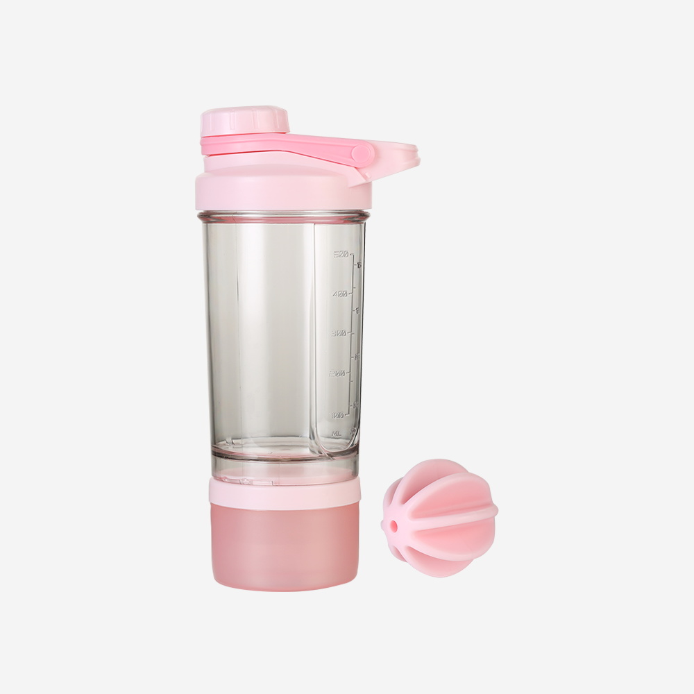 16oz. 1 Compartment Shaker Bottle