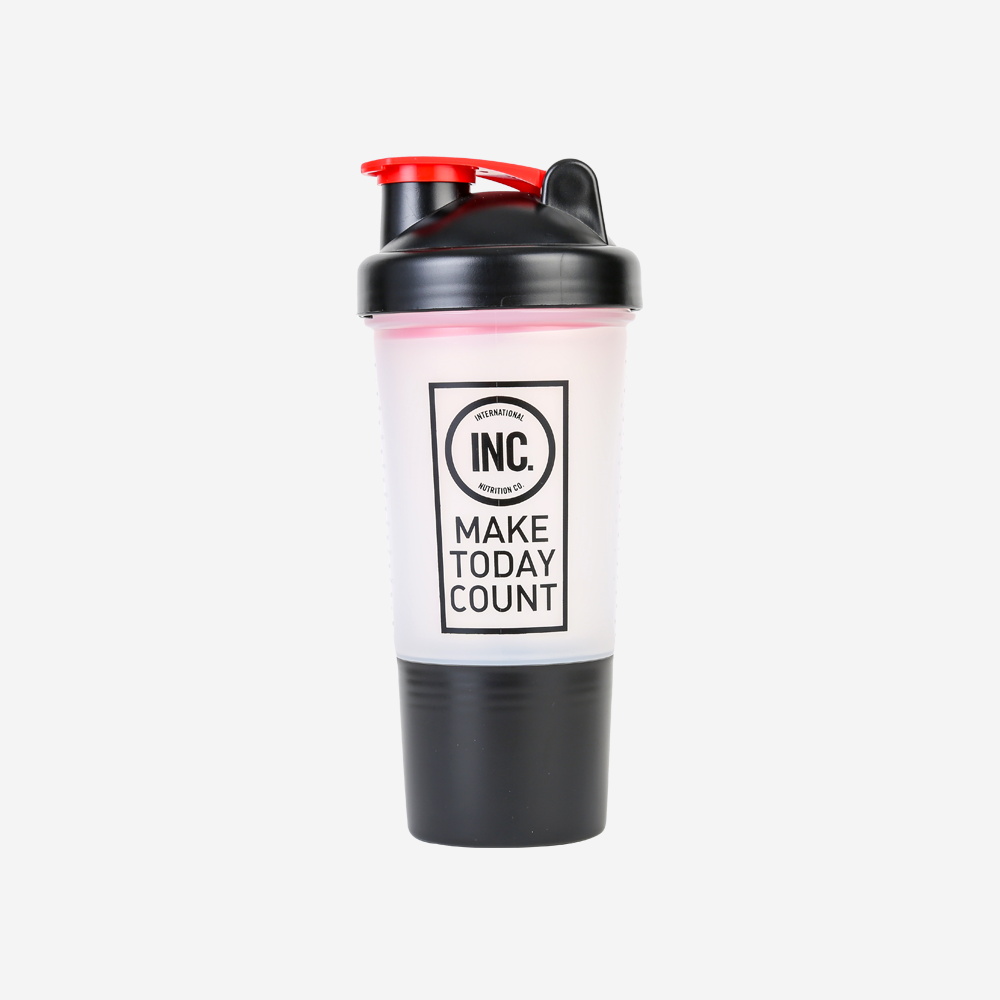 16oz. 1 Compartment Shaker Bottle