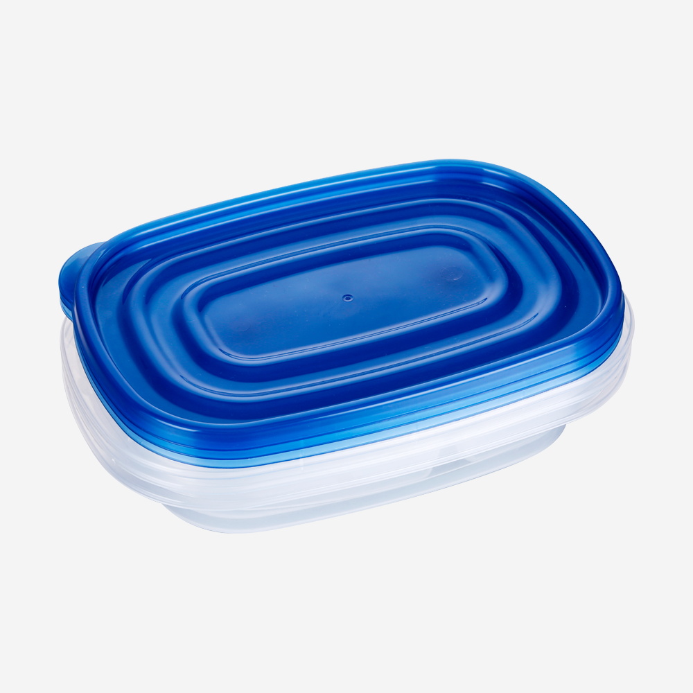 3 Compartments Food Container Set Disposable