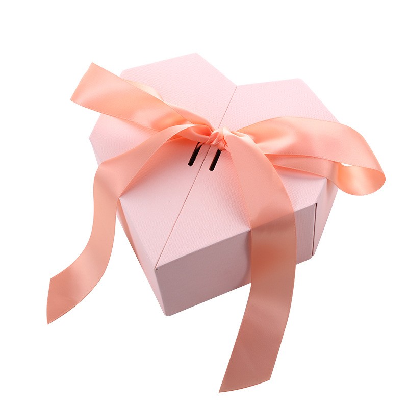 Christmas Gift Boxes with Ribbon, Gift Boxes with Lids Bulk, Bridesmaid Boxes, Paper Gift Boxes for Light Weight Gifts