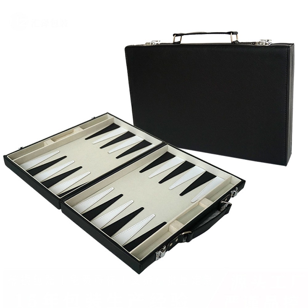 Chess Game Storage Box - Leather Material - Suitable for Radicaln Chess, Backgammon