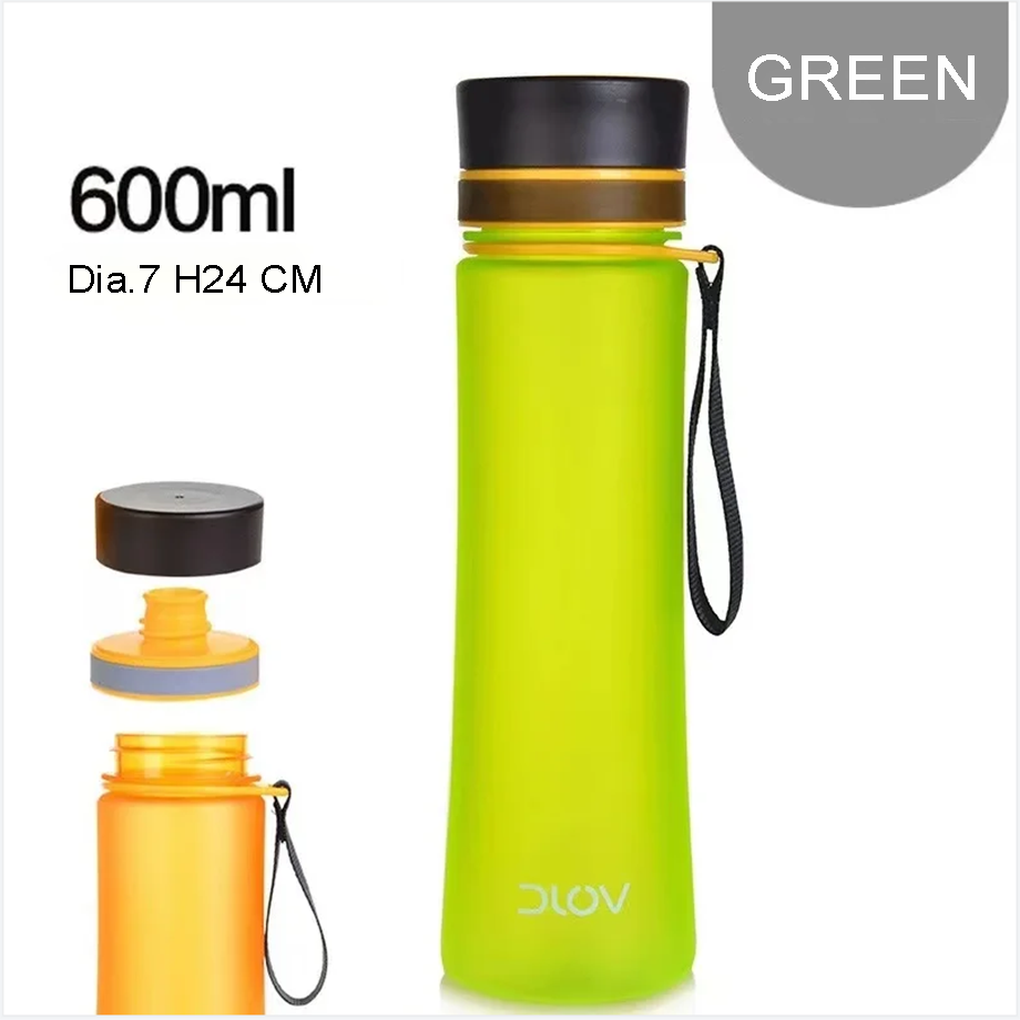 34oz. Wide Mouth BPA Free Tritan Food Grade Plastic Sport Drinking Water Bottle with Carrying Strap