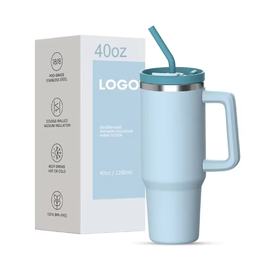 High Quality 40oz Stainless Steel Tumbler Cup 1200ml Insulated Quencher With Customized Logo