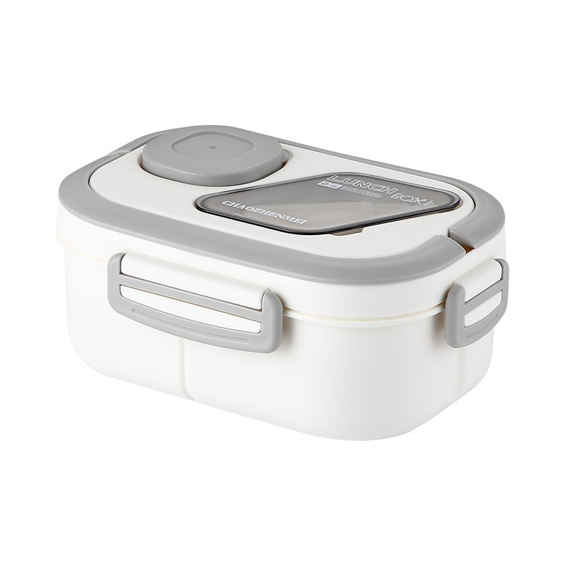 Large Capacity Double Layer Microwave Capability Lunch Bento Box