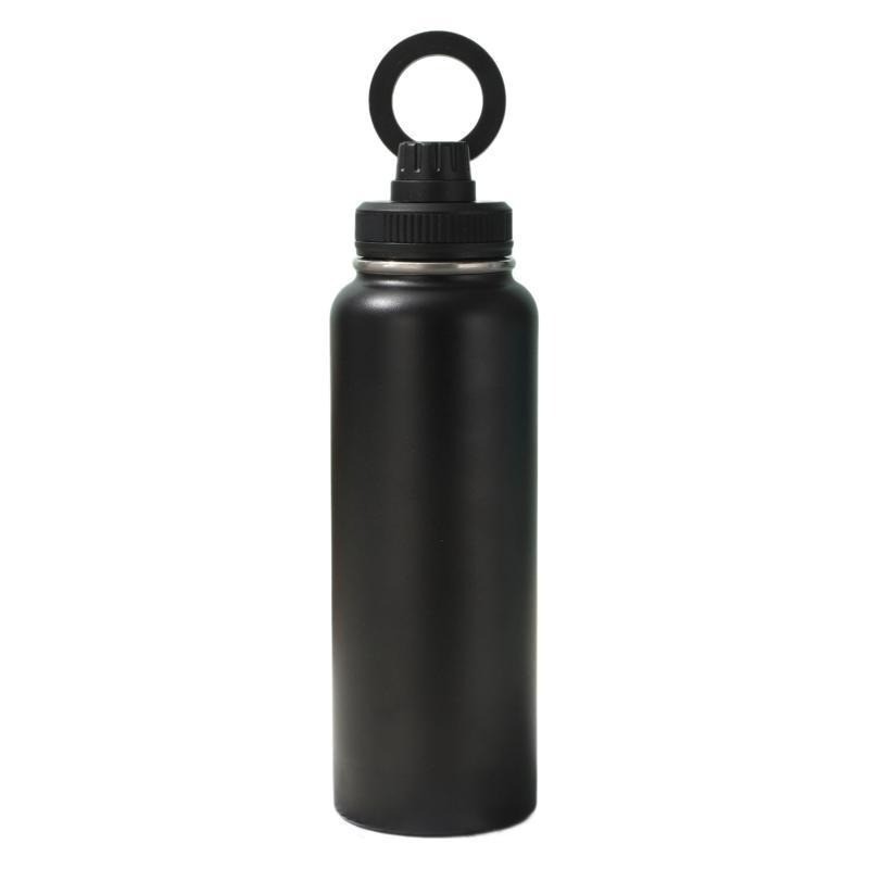High-End Stainless Steel Sports Water Bottle with Magnetic Lid for Outdoor