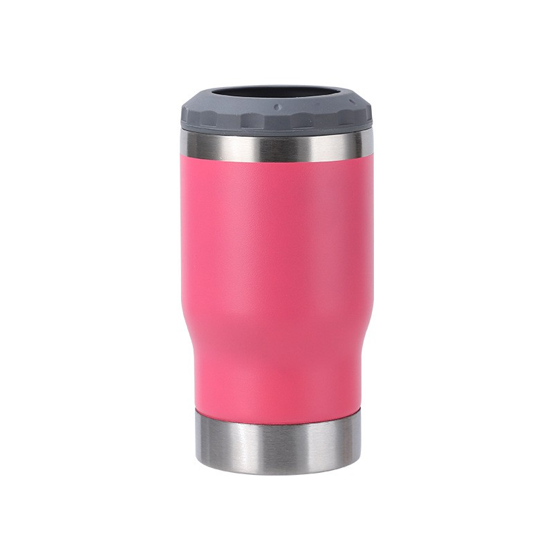 Portable Stainless Steel Beer Mug with Built-In Bottle Opener for Home and On-the-Go Use