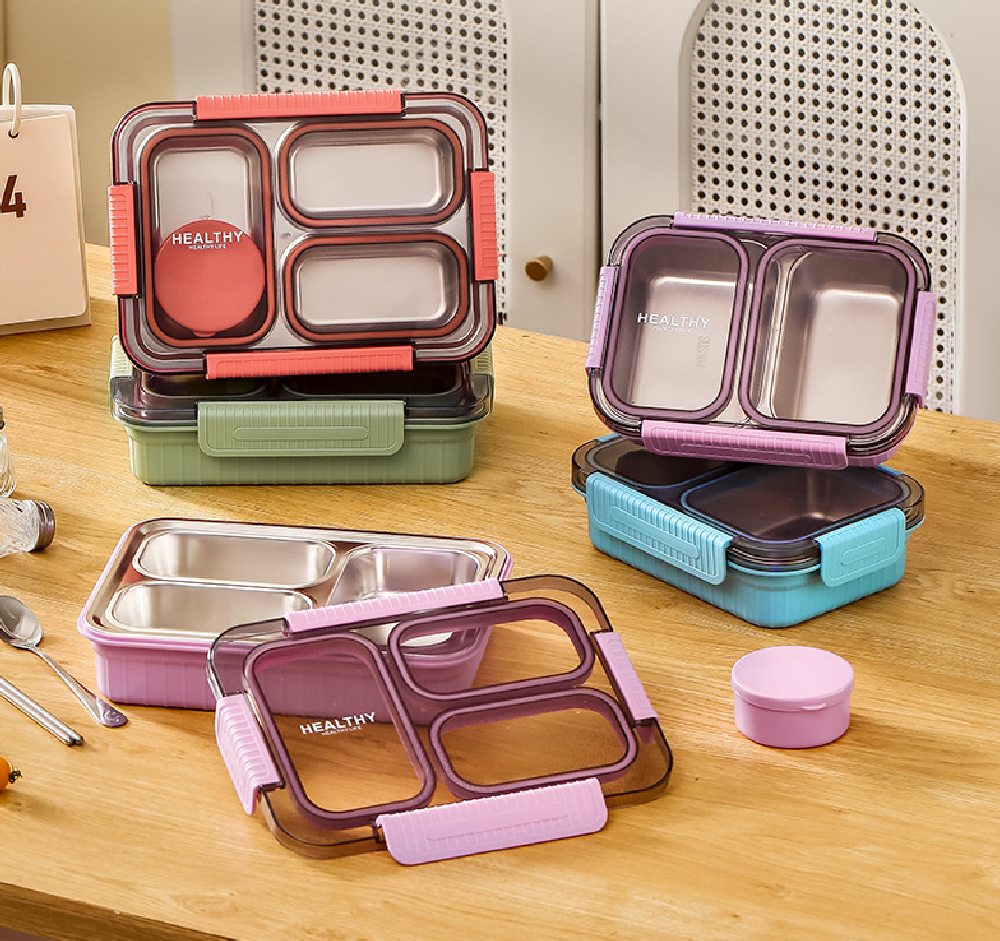 Colorful Cartoon Bento Boxes: Your Ideal Meal Partner