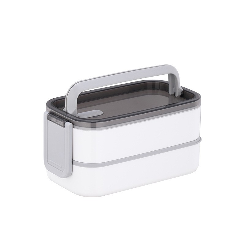 Relaxing Lunch Time: Enjoying a Meal From The Lunch Box and Watching Drama