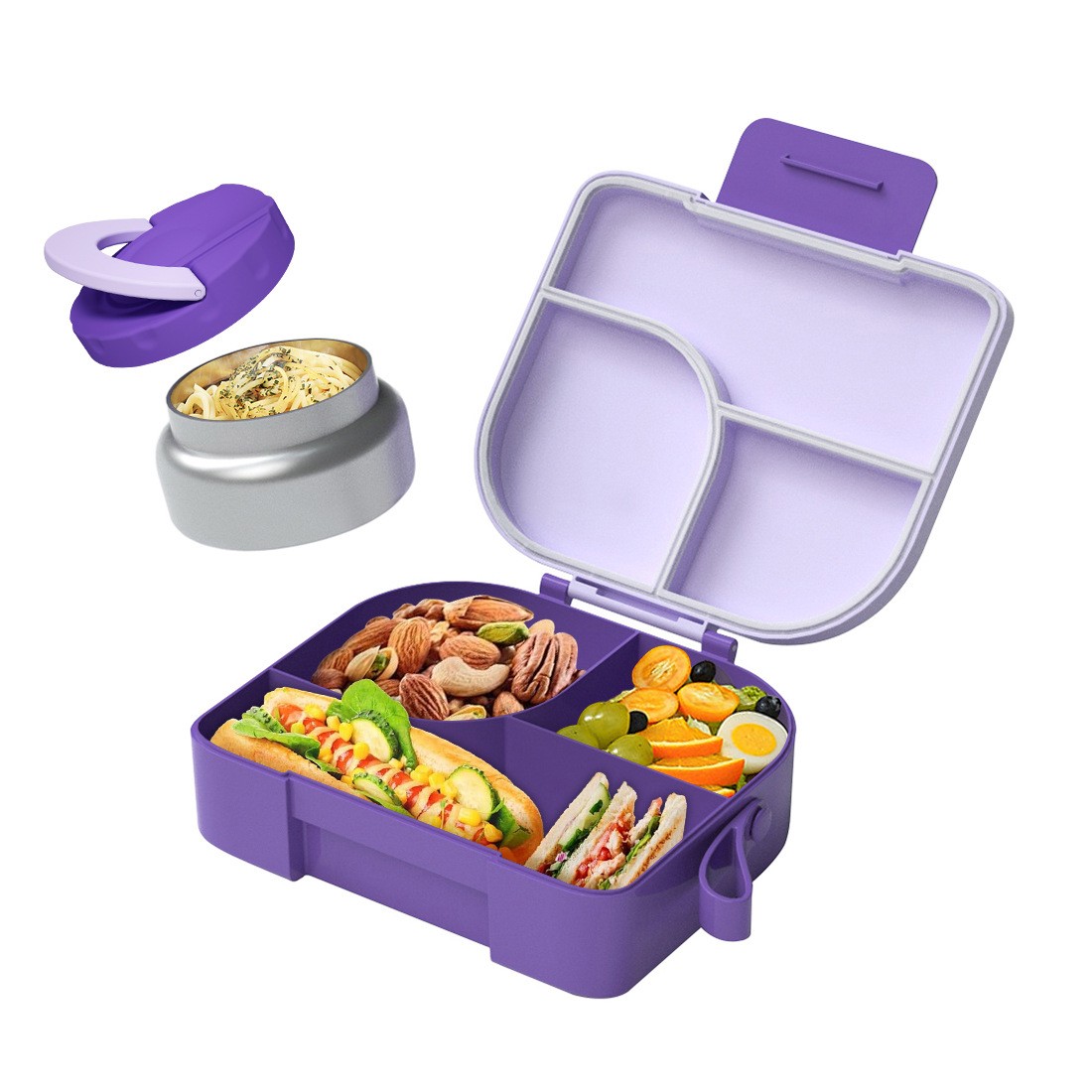 Introducing Our New All-in-One Bento Lunch Box Set: The Ultimate Mealtime Soluti